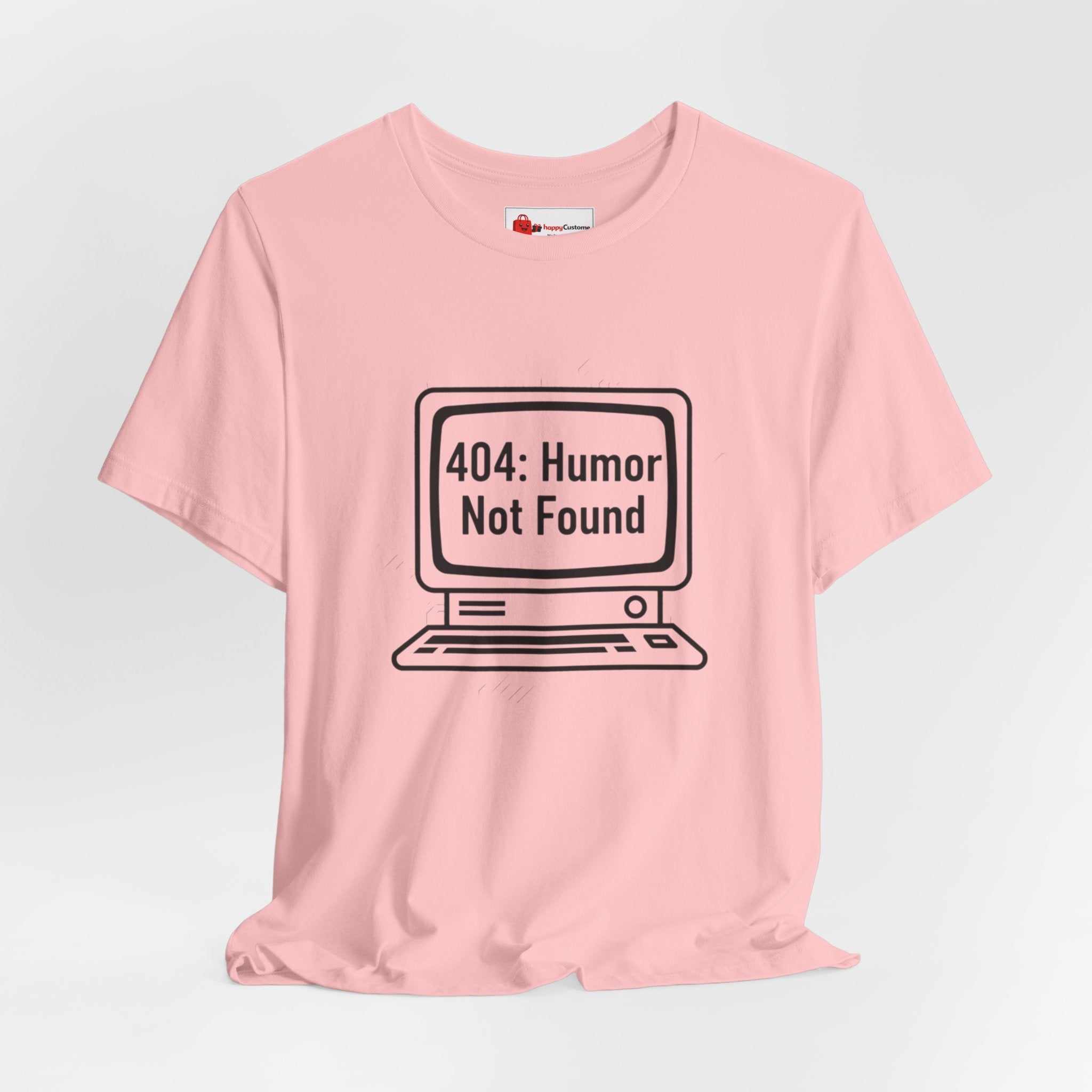 404 Humor Not Found Tee | Programmer Humor Shirt | Coding Joke Minimal Design