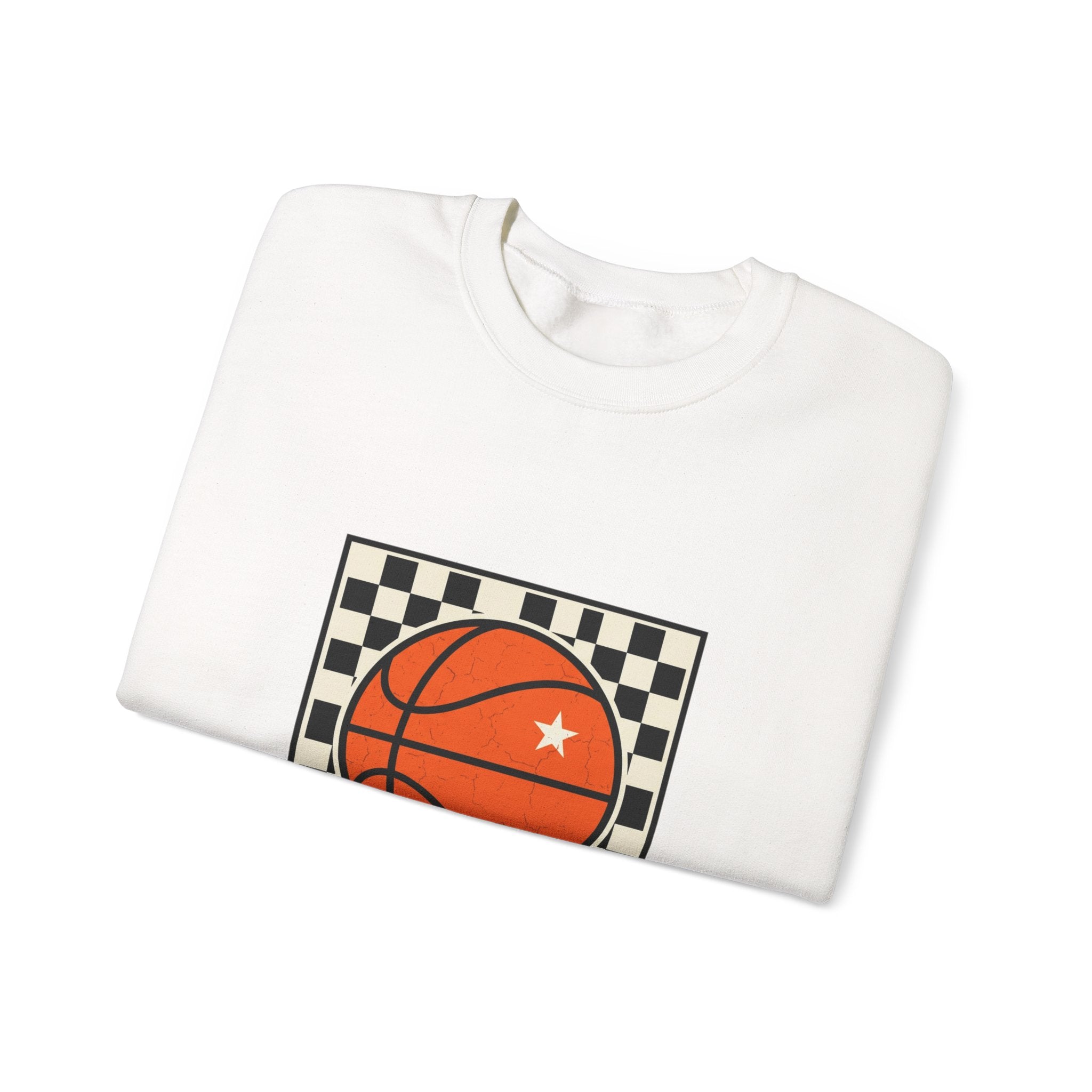 Texas Hoops Basketball Crewneck Sweatshirt | Western Typography, State Pride