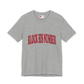 Block His Number Tee | Y2K Slogan Shirt, Nostalgic Early-2000s Typography