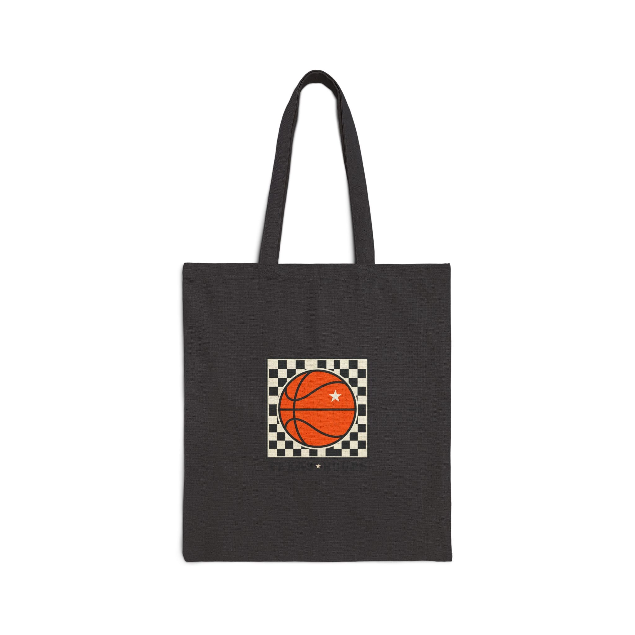 Texas Hoops Basketball Tote | Western typography, state pride