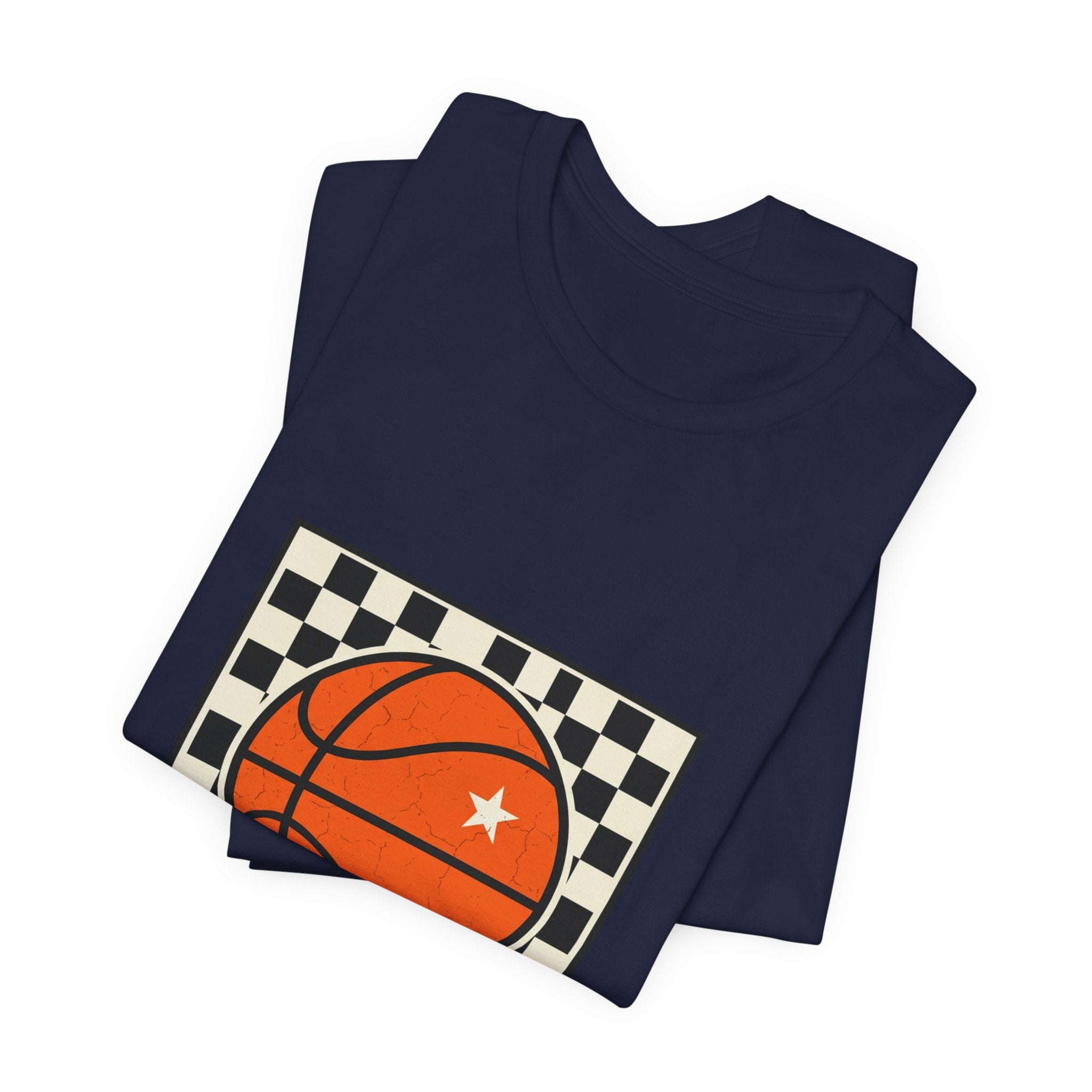 Texas Hoops Basketball Tee | Western typography, state pride