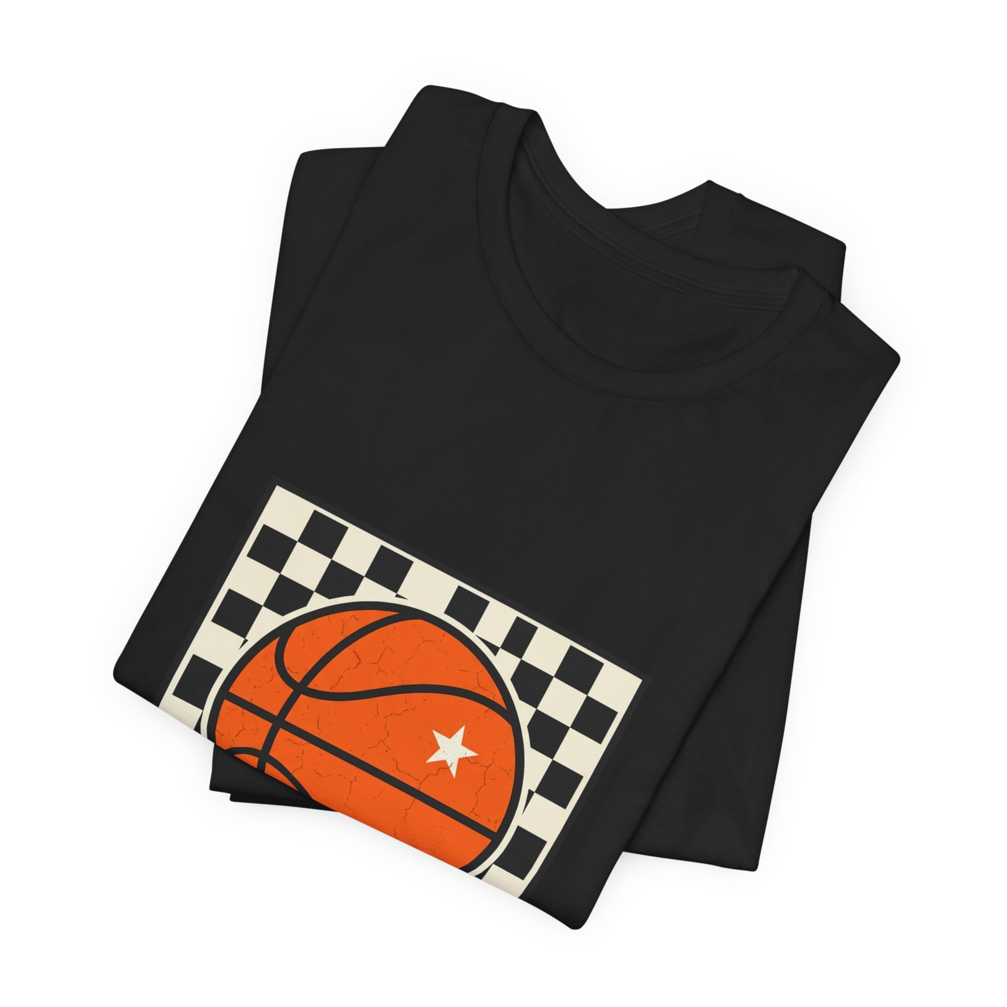 Texas Hoops Basketball Tee | Western typography, state pride