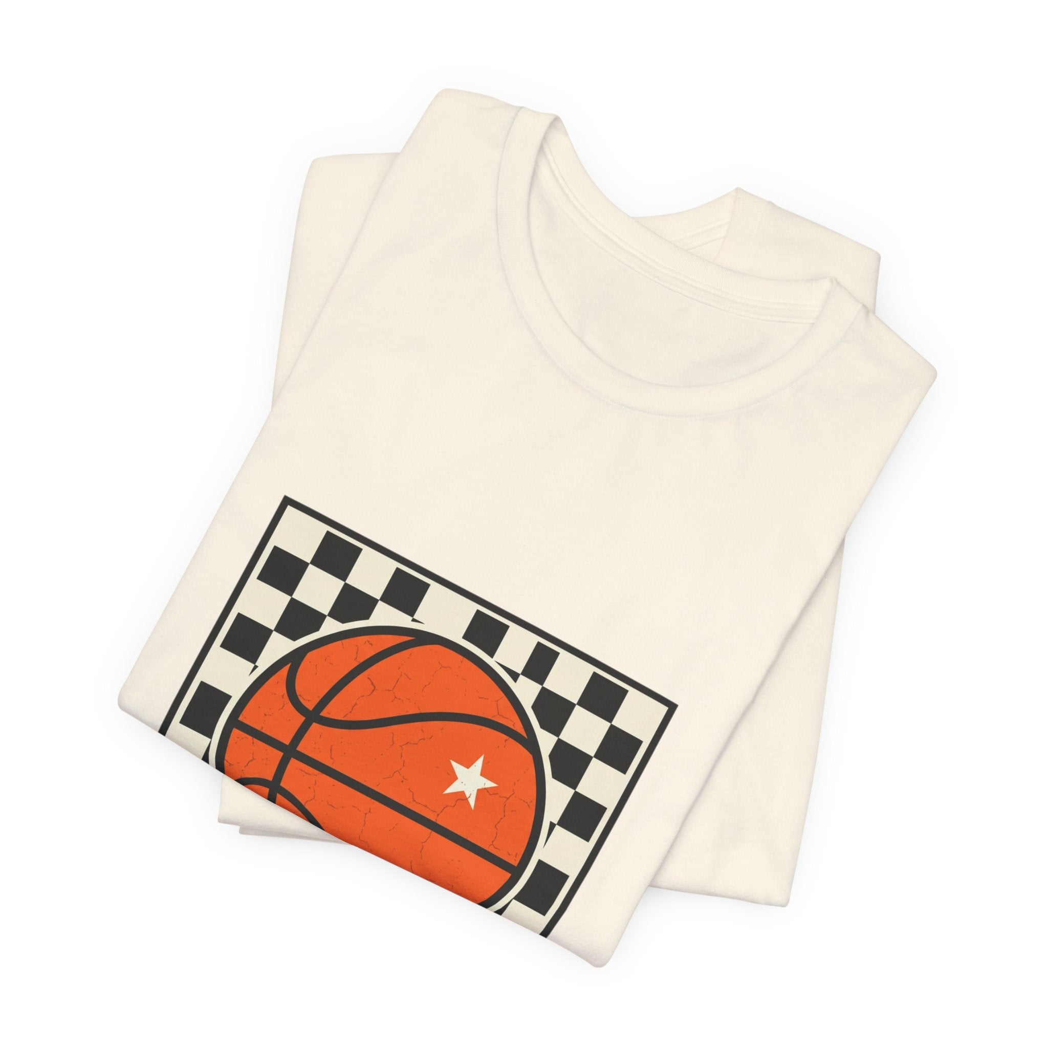 Texas Hoops Basketball Tee | Western typography, state pride